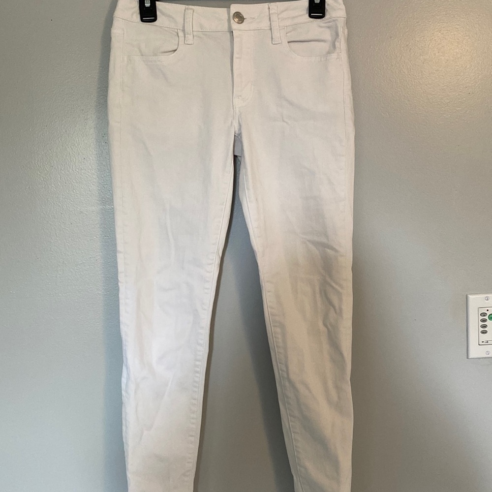 White American Eagle Jegging
